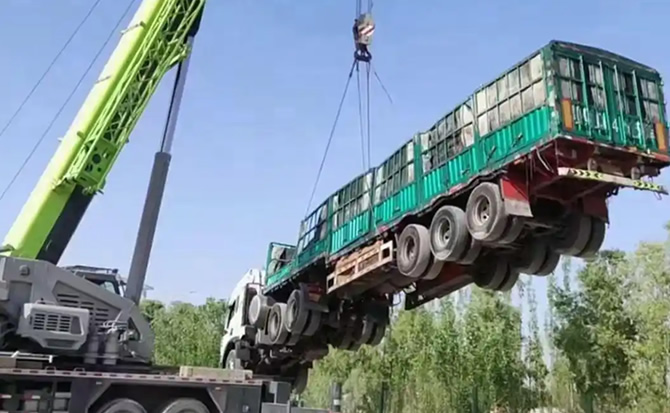 潞城道路脱困救援案例